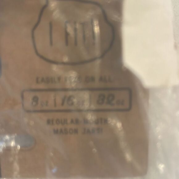 The mason tap pour spout, new with tags fits regular 8, 16, 32, oz jars. - Picture 5 of 5